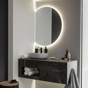 Brilagi - LED fürdőszobai tükör MEZZO LED/25W/230V 80x70 cm IP44 CRI 90 dimmelhető +CCT