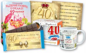 Ajándék 40. Születésnapra Egy Nőnek Egy Kívánság Bögre Szett