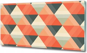 Fotó-kép edzett üveg tégla fal 125x50