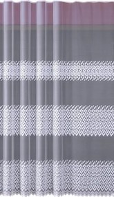 Modern Kész Függöny Szalaggal Lángok 500x170