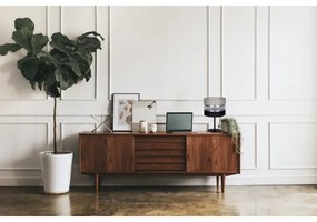 Asztali lámpa CORAL 1xE27/60W/230V fekete/szürke