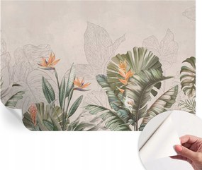 Öntapadós Dekoratív Fotótapéta Hálószobába Trópusi virágok 104x70