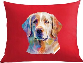 Párna párnahuzat Golden Retriever Kutya mintás