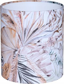 Boho Levelek Lámpabúra E27 Tekercses Szélek henger lámpabúra 13 cm Primavera