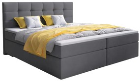 GLOSE kárpitozott boxspring ágy, 140x200, sawana 05