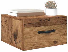 Éjjeliszekrény fiókkal 2 pcs Régi fa 35 x 35 x 20 cm Faanyag