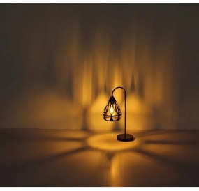 Globo 15889T - Asztali lámpa HASSAN 1xE27/40W/230V