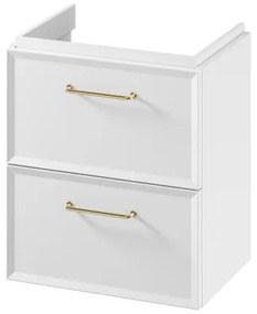 Cersanit S1021-005 - MILLE SLIM függesztett fürdőszoba szekrény mosdó alá 50x35 cm fehér