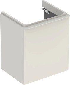 Geberit Smyle Square szekrény 53.6x43.3x61.7 cm Függesztett, mosdó alatti szürke 500.366.JL.1