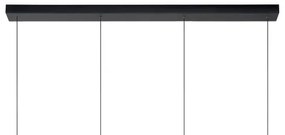 Lucide 74403/04/30 – Dimmelhető Csillár Zsinóron LORENZ 4×LED/4W/230V Fekete