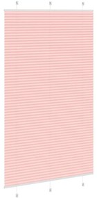 pliszírozott redőny rózsaszín 120x200cm szövetszélesség 119,4cm