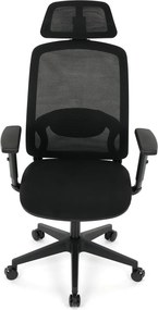 Irodai szék szinkronmechanikás fekete hálós KA-S2176 BK
