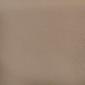 vidaXL Chesterfield Pad Cappuccino 119.5 x 64.5 x 75 cm Műbőr