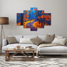 Egy őszi erdő képe (150x105 cm)