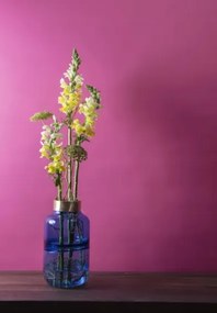 Positano Belly váza 16x28 cm kék