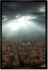 Poszterek keretben 40x60 Városi táj Kilátás