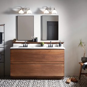 Hinkley Lighting AINSLEY HK-AINSLEY2-BATH Fali lámpa 2x3,5W/G9 2x320LM IP44