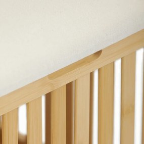 Tárolóhellyel ellátott ülőke B066 NAT, bambusz