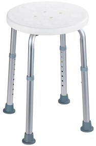 WENKO 1792921100-SECURA ülőke 45,5x45,5 cm fehér/ezüst/szürke 1792921100