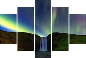 Kép - Aurora Borealis Izlandon (150x105 cm)