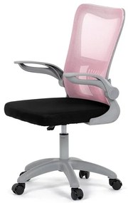 Gyerek szék, magasságában állítható, rózsaszín hálós, KA-K2008 PINK