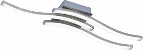 TRIO R62473107 ROUTE Modern LED Mennyezeti Lámpa Ezüst LED IP20