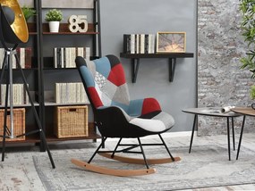 Fotel Sibyla (patchwork + fehér bükk). 1110388