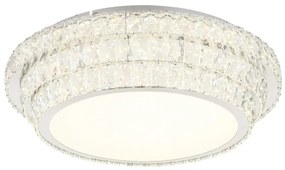 Globo 68157-58- LED dimmelhető mennyezeti lámpa KLARA 58W/230V 2700-6000K átm.60cm fehér+távirányító