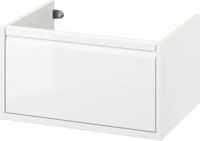 Ikea Angsjon Mosdószekrény fiókkal, fényes fehér, 60x48x33 cm