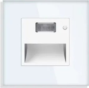 Lépcső Lámpatest Led Világítás Üveg Fali Lámpa Mozgásérzékelővel