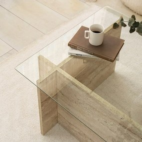New Escape Travertine konferenciaasztal
