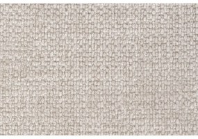 Krémszínű bársony fotel Eden – Zuiver