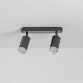 Brilagi - Fürdőszobai spotlámpa SELE 2xGU10/30W/230V IP44 fekete