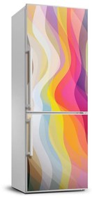 Matrica hűtőre Elvont hullámok FridgeStick-70x190-f-56267576