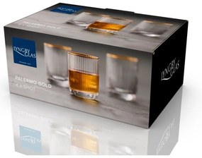 Röviditalos pohár szett 4 db-os 60 ml Palermo – Lyngby Glas
