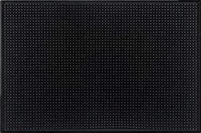 Bárszőnyeg edényszárító csúszásgátló csepegtető 30x45cm fekete 2db