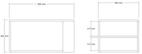 Dohányzóasztal Fabrizia (tölgy). 1089327