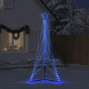 kék LED karácsonyfa 483 LED 240 cm