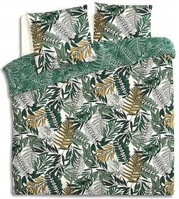 Tropik ágyneműhuzat garnitúra 260 x 240 cm zöld