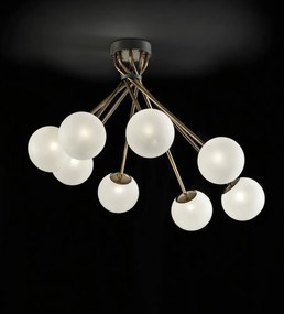 ITALAMP 2392-PL-SATIN-ON-AN TEA Mennyezeti Csillár G9 IP20