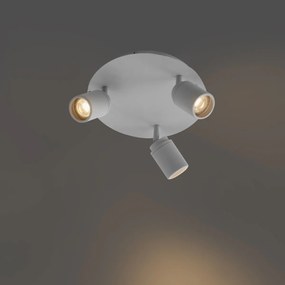 Modern fürdőszobai spotlámpa fehér 3-lámpás IP44 - Ducha