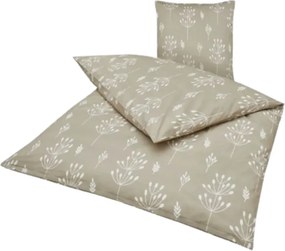 Renforcé pamut ágyneműhuzat FARAH bézs színű Ágyneműhuzat mérete: 80 x 80 cm | 135 x 200 cm