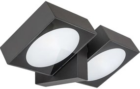 Rabalux 77101 - LED Kültéri fali lámpa TELDE 2xLED/7W/230V IP54 antracit