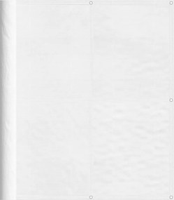 vidaXL fehér 100% oxford poliészter erkélyparaván 120 x 700 cm