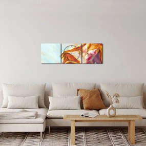 Kép - Táncosok (órával) (90x30 cm)