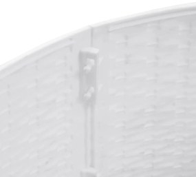 fehér műanyag karácsonyfatalp-takaró Ø56x23 cm