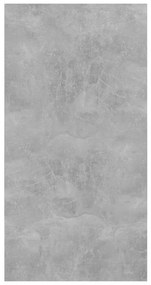 betonszürke szerelt fa falra szerelhető TV-szekrény 37x37x72 cm