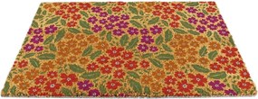 Kókuszrost lábtörlő 40x60 cm Floral – Artsy Doormats