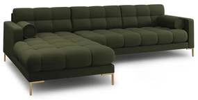 Zöld sarokkanapé (bal oldali) Bali – Cosmopolitan Design