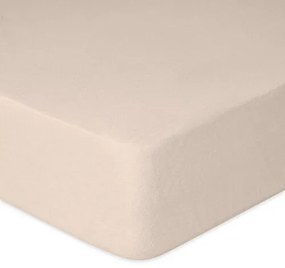 Matex frottír vízhatlan lepedő világos bézs , 60 x120 x 10 cm, 60 x 120 cm